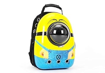 PSK PET MART Astronaut Capsule Breathable Travel Space Pet Carrier Backpack for Cats Small Dogs and Petite Animals