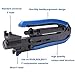 Knoweasy Coax Compression Tool - Coax Crimper and RG6 Coaxial Crimper for RG6, RG59, and RG11 Cable F-Connectors