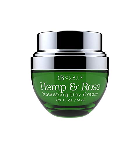 Hemp & Rose Nourishing Day Cream - Moisturizing, Rejuvenating & Anti Aging |