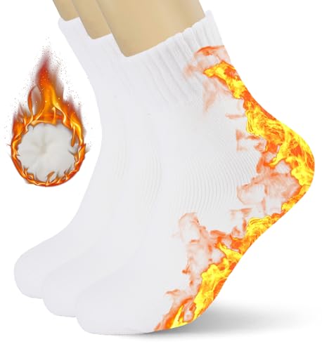 KANAV Women's Warm Winter Thermal Socks - Thick, Soft, Cute & Comfy Slouch Socks