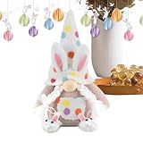 Diseño versátil: estas encantadoras decoraciones de enano de Pascua no solo son una decoración del hogar, sino que también pueden enriquecer tu colección con su uso multifuncional. Aportan calidez y diversión y añaden un toque único a cualquier habitación