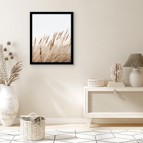 Americanflat 21x26 Picture Frame with Polished Plexiglass - Black Picture Frame - Wide Photo Frames Made of Engineered Wood for Vertical or Horizontal Wall Display - Epic Collection - Black