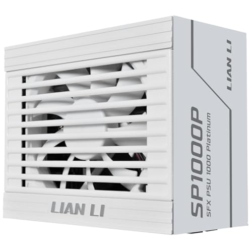 Alimentation 1000W Lian Li SP Series pour config gaming compacte SFX blanche ATX 3.1