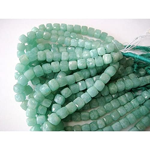 Amazonite naturelle LKBEADS perles boite facettee de qualite superieure pour haute bijouterie