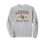Lehigh Mountain Hawks Retro Diamond Gray Officially Licensed Sweatshirt