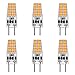 Produktbild NAVESO Gy6.35 LED Lampen 3W, 6 Stück AC/DC 12-24V Warmweiß 3000k, Dimmbar, Ersatz für 30w Gy6.35 Halogenlampen für Kronleuchter, Hängelampen, Wandleuchte, (Eigene Dimmer Erforderlich )