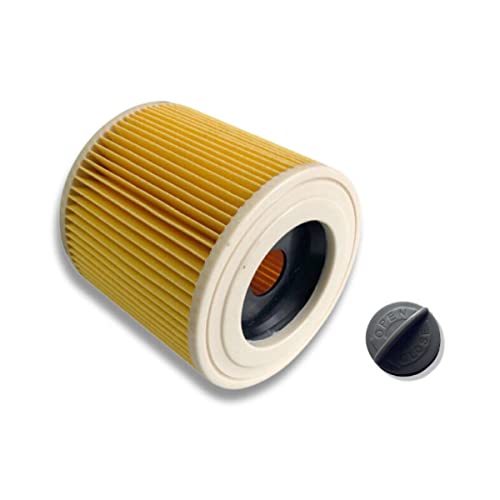Filtro de cartucho para Kärcher WD2.200 WD3.500 P WD 3.200, WD 3.300 M, WD 3.500 P como 6.414-552.0