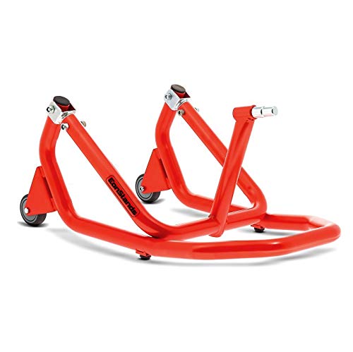 Caballete Moto Delantero a tija V5 Compatible para KTM 690 Duke 08-19 Rojo