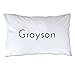 Pattern Pop Personalized Toddler Size Name Pillowcase with Pillow Included