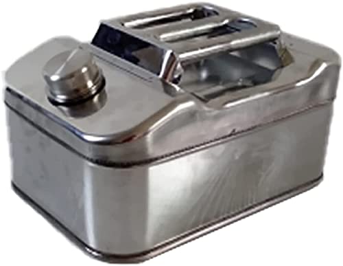 Jerrycan diesel en inox 304 anti-corrosion avec réservoir 10l