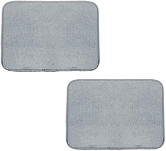 FH Group F14403GRAY Gray Carpet Floor Mat with Heel Pad (Deluxe)