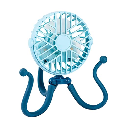 xiaoguozi Baby Stroller Fan,Car Seat Fan Portable Fan Octopus Fan Baby Fan with Flexible Tripod Wrapped Stroller Fan Clip for Baby