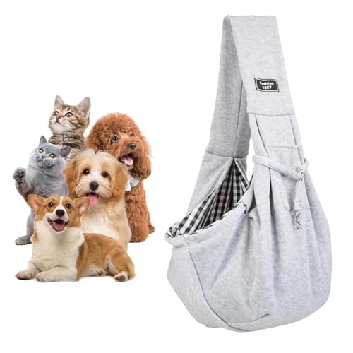 Hundetrage, Hundetragetuch, Tragetuch Hund, Hundetragetasche, Tragetasche Hund, Hunde Tragetasche, Hund Tragetasche, Hunde Tragetuch, füR SpaziergäNge Und AktivitäTen Im Freien, Tragekraft Bis 13 Pfun