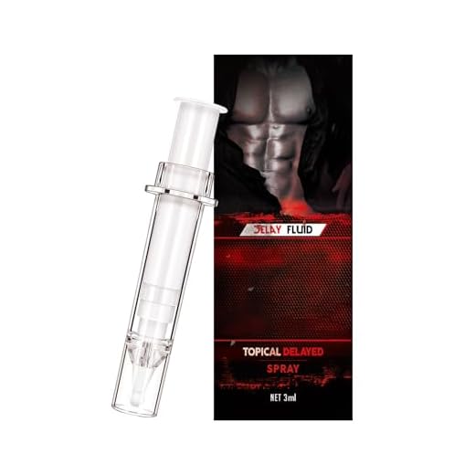 Spray Retardador de la Duración, Accesorios Sexuales para Adultos Parejas Duran Más en la Cama 3ml