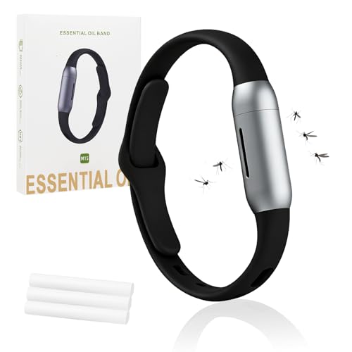MAOYING Pulsera de mosquitos para niños y adultos, Pulsera Antimosquitos, Pulsera Repelente Mosquitos para Adultos y Niños Actividades Aire Libre Camping, Impermeable para Exteriores, Camping, Sender