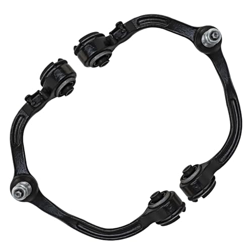 Image of Detroit Axle - Front 12pc Suspension Kit for 2003-2004 Ford Expedition Lincoln Navigator, 2 Upper Control Arms 2 Lower Ball Joints 4 Outer & Inner Tie Rods 2 Sway Bar Links 2 Boots Replacement
