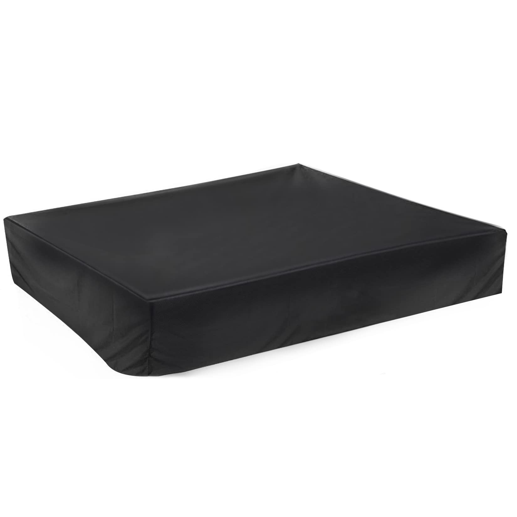 Herbst Staubdichte Sandkasten Abdeckung 120x120cm mit Kordelzug Wasserdicht Oxford-Stoff Abdeckplane Sandkastenabdeckung für Sandkasten Pool Garten