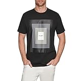 Karl Lagerfeld Paris Men's Soft Cotton Everyday Sportswear T-Shirt, Black, Large