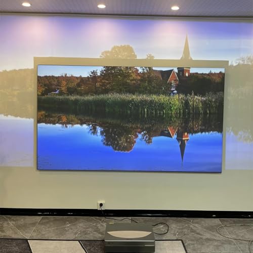Pantalla fija proyección 110 pulgadas película óptica 8K miniatura 5