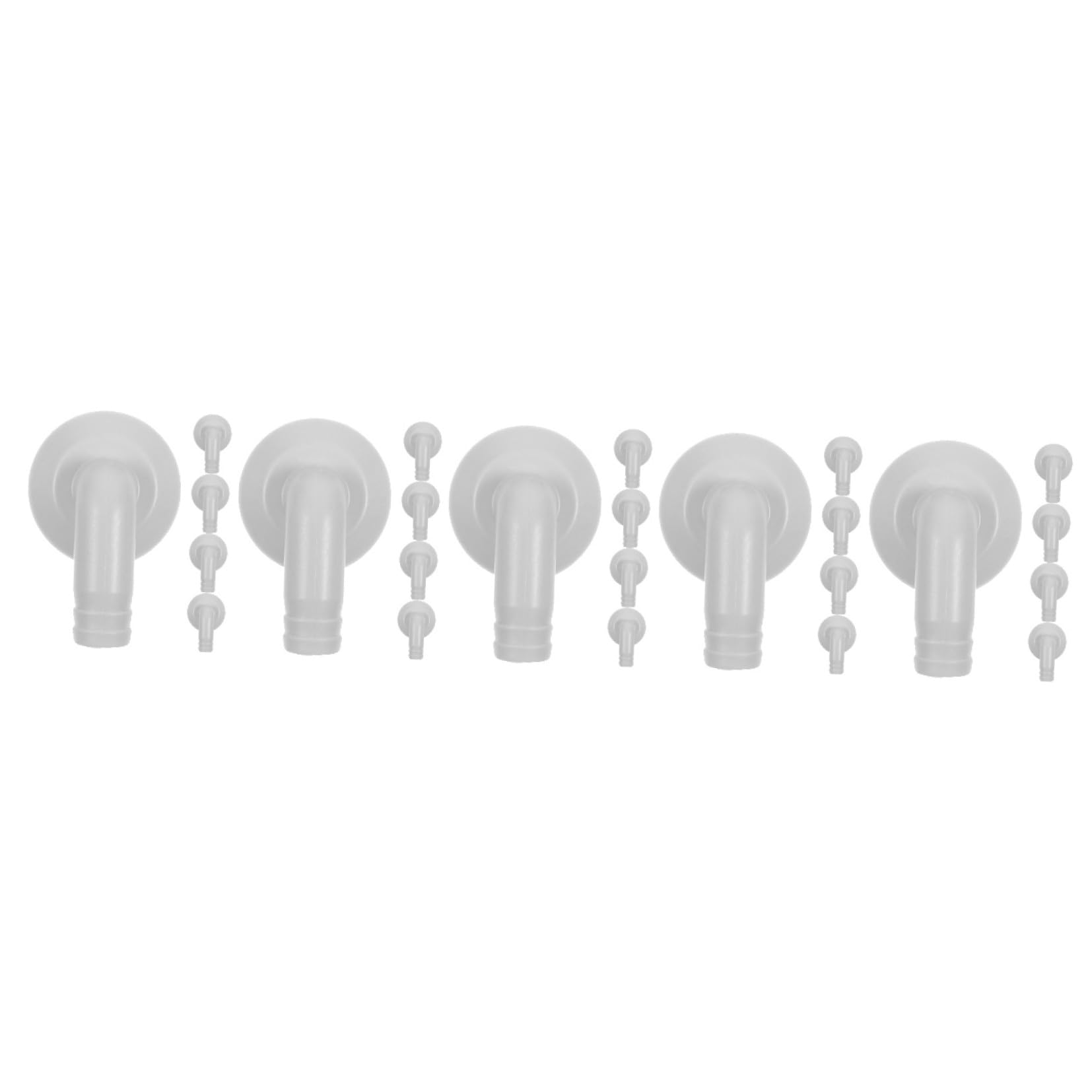 Gadpiparty 25pezzi Connettori Per Scarico Condizionatore Gomiti Per Facili Installare Accessori Per Impianti Condizionamento