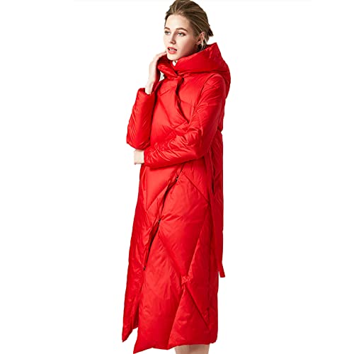 Parka epaissé légère et manteau d'hiver long aux finitions soignées