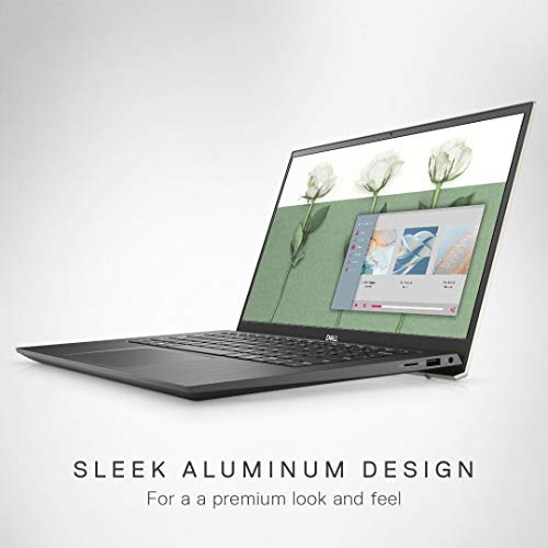 Image of DELL Inspiron 5409 Intel 11th Gen i5-1135G7 14 inches(35cm) FHD Laptop (8GB / 512 SSD /Iris Xe Graphics /Windows 10 + MS Office /Pebble) D560363WIN9PE, 1.4kg