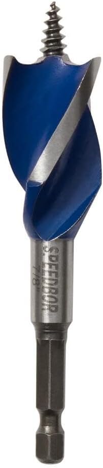 Speedbor IRWIN Tools 1866036 SPEEDBOR MAX Wood Drilling Bit, 4-inch by 7/8-inch