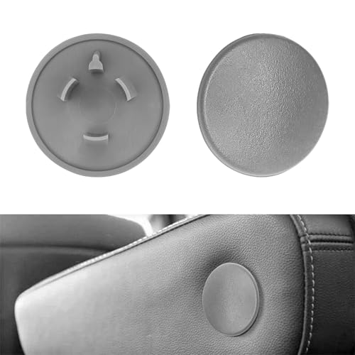 MLAHUIER 2PCS Car Armrest Cover Buckle, Seat Armrest Snap Handle Trim Bolt, Seat Accessories Replacement OEM#5279689, 15279690 for 07-19 Chevy Tahoe Cadillac Suburban Yukon GMC(Gary)
