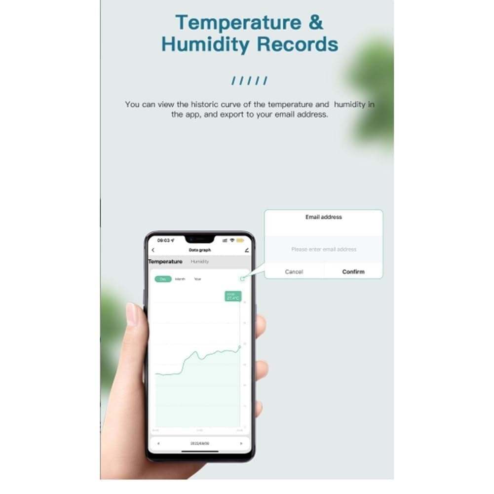 Sensor de temperatura y humedad Tuya Zigbee, minipantalla LCD digital, aplicación de control remoto, higrómetro