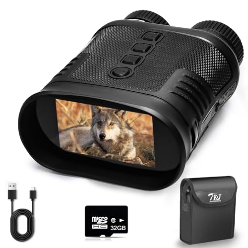 TRV 4K Digital Night Vision Goggles for Adults - 8X