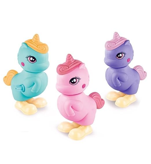 Image of acrown Cute Animal Toys for Kids Sensory Worm Animal Wind up Colorful Toy Insect Figurines for Boys and Girls Multicolor (Unicorn)