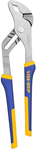 IRWIN Tools VISE-GRIP - Alicates para juntas de ranura, mordaza curva, 12 pulgadas (2078512)