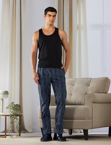 Image of U.S. POLO ASSN. Men's IYAD Printed Mid Rise Cotton Lounge Pants