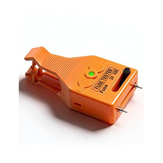 IZTOSS DC 24V Automotive ATO/ATC ATM Blade and Glass Tube Fuse Tester Puller for Mini/Standard Blade Fuse