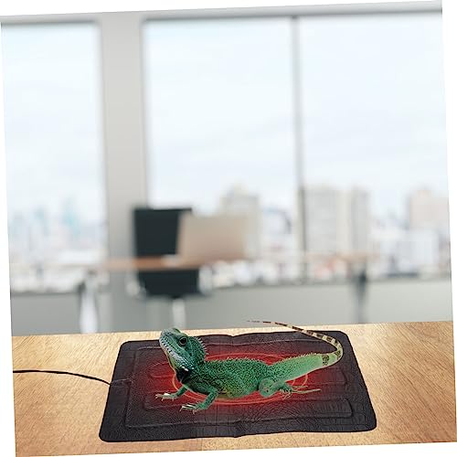 Alfombrilla calefactable eléctrica para reptiles pequeña miniatura 6