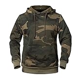 Comodidad: estos trajes de caza de alto rendimiento para hombres brindan el mejor control de la humedad y la máxima transpirabilidad para mantenerte cómodo al aire libre. Se puede convertir en excelente ropa en capas en temperaturas más frías, o simplemente se puede usar como un camuflaje informal.