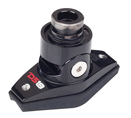 Image of DS18 TMBRB Hydro Black Universal Pole Mount for Marine Applications (Fits All Pole Sizes)