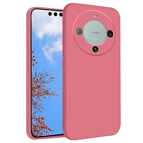 Coque Huawei Mate 60 Pro anti-trace et antichoc en silicone souple violet