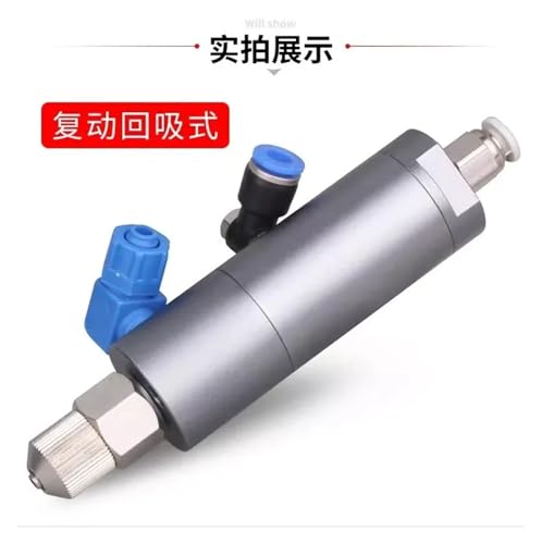 Valve de distribution de colle UV MY30 à piston haut débit pour fluides industriels
