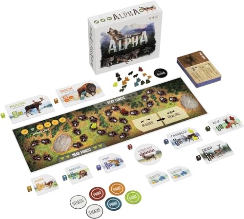 The Alpha juego de mesa estrategia para 3-6 jugadores miniatura 2