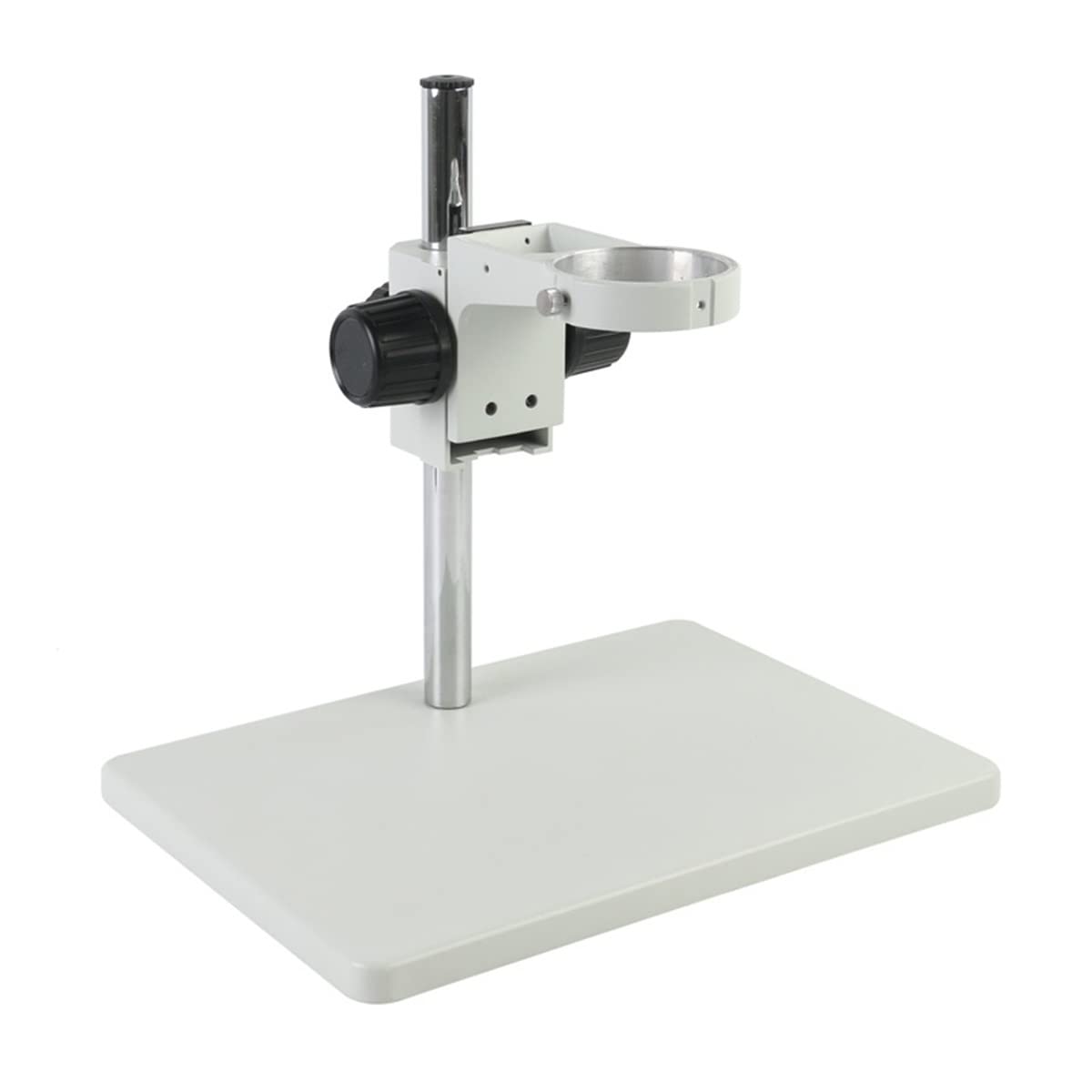 Microscope Stereo Microscope Adjustable Stand 76mm(White)