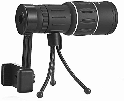 Binoculares portátiles de Alta Potencia, telescopio monocular Potente, telescopio monocular de Alta Potencia 16X52, catalejo óptico de Doble Enfoque para Turismo, Senderismo y conciertos