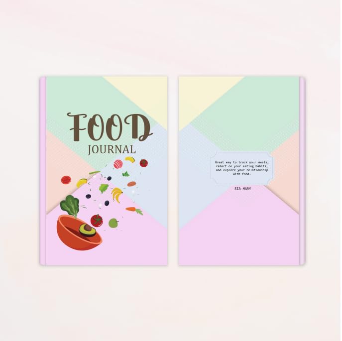 Rani Pari Food Journal Book | Daily Meal Planner & Nutrition Tracker | Diet, Calories, Recipes & Healthy Eating Notebook | Wellness & Weight Loss Journal-image-38