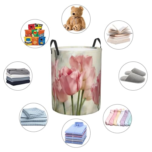 Panier à linge haut tulipes : la solution pour vos couettes - 7
