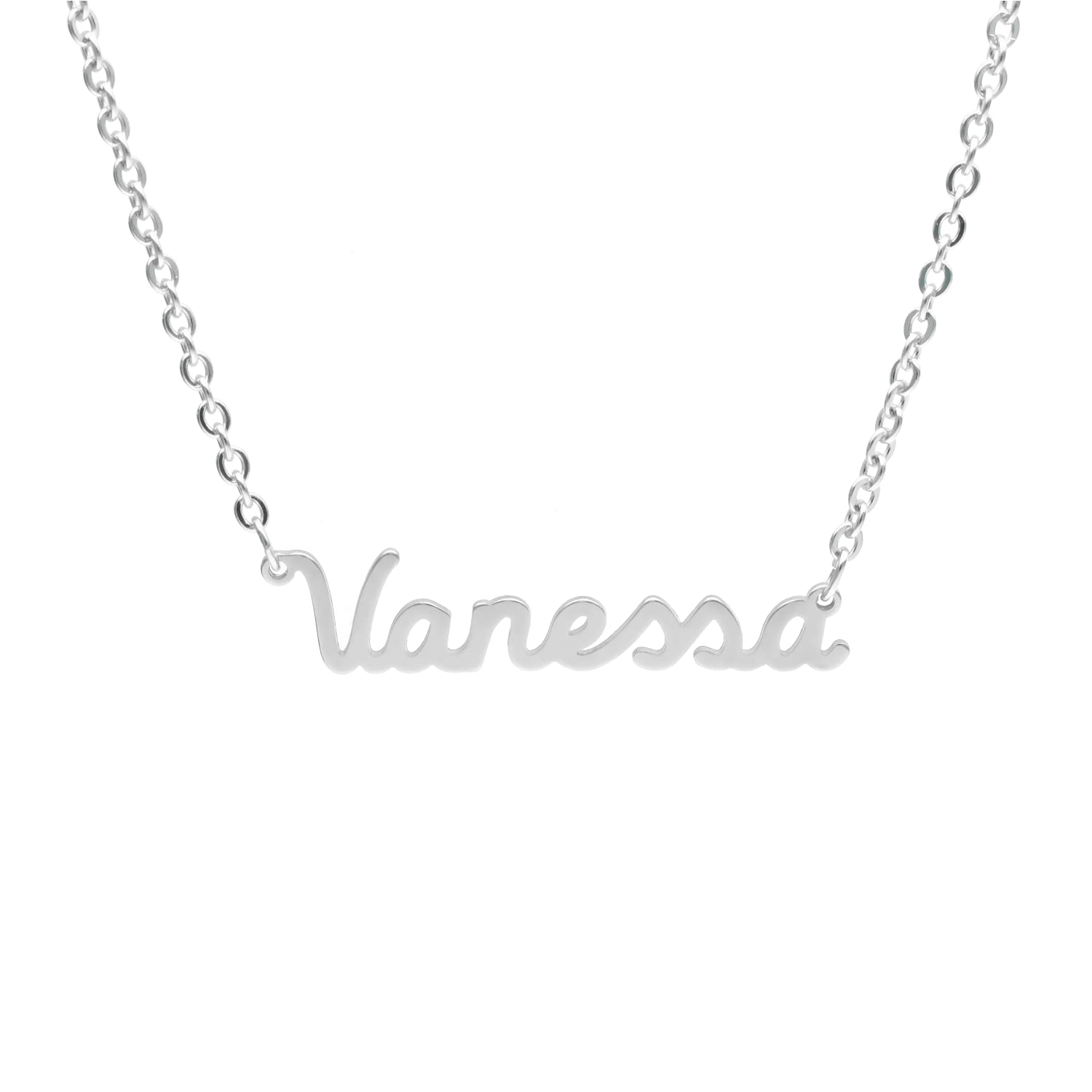 Collana Personalizzata Nome SERENA In Acciaio 316L – Gioiello Fatto A Mano Made In Italy