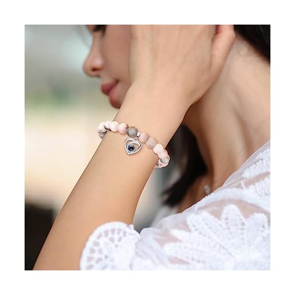 JoycuFF Gifts for Women 𝟭𝟬𝟬 𝗟𝗮𝗻𝗴𝘂𝗮𝗴𝗲𝘀 𝗜 𝗟𝗼𝘃𝗲 𝗬𝗼𝘂 𝗕𝗿𝗮𝗰𝗲𝗹𝗲𝘁 Anniversary Mothers Day Christmas Birthday Gifts for Daughter Granddaughter Sister Niece Girlfriend Wife Women - Image 3