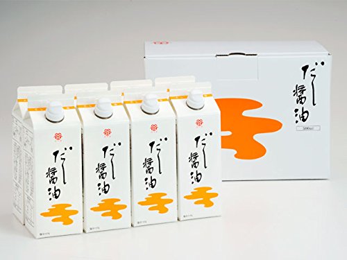 鎌田醤油 だし醤油 500ml 紙パック 8個入り