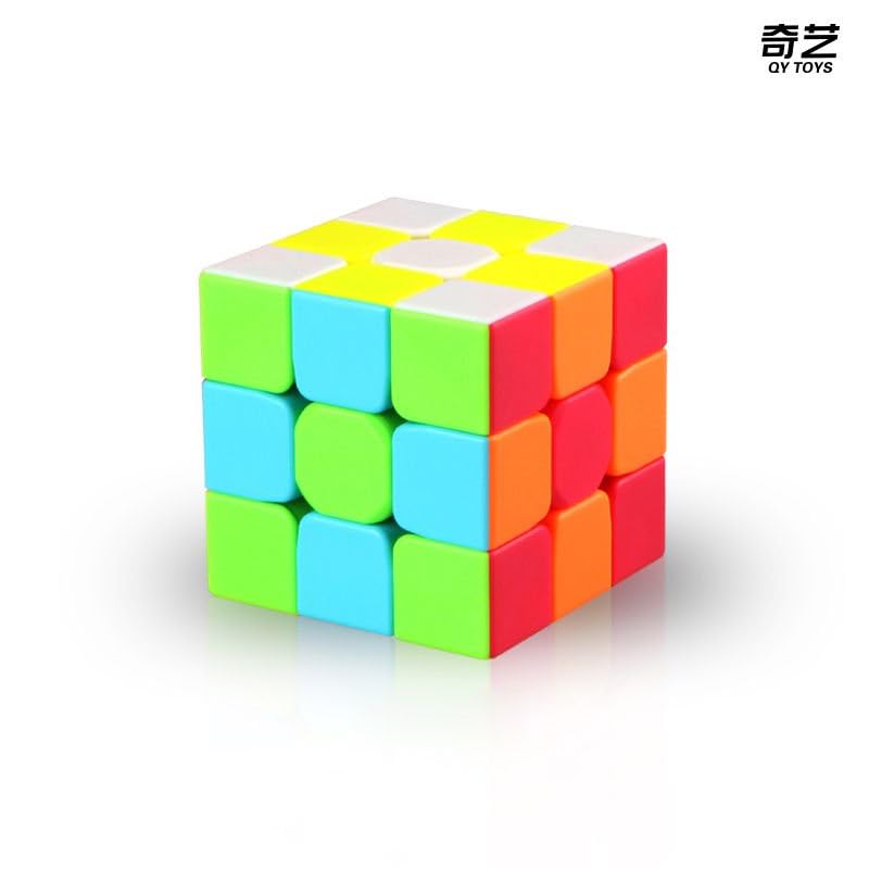 Logica Giochi - Cubo Magico 3x3 Warrior S - Senza Adesivi - Cubo veloce e economico - Per speedcubers - Giochi intelligenti