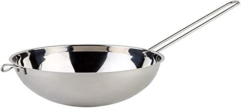 APS Bain-Marie 74731 Water Bath Bowl Highly Polished with Wire Handle 18 cm Height 9 cm for 1.5 L Volume 18/8 Stainless Steel