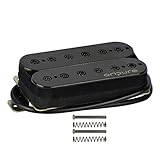 OriPure Alnico 5 Humbucker Pickups Electric Guitar Neck Pickup 7.8K, Black